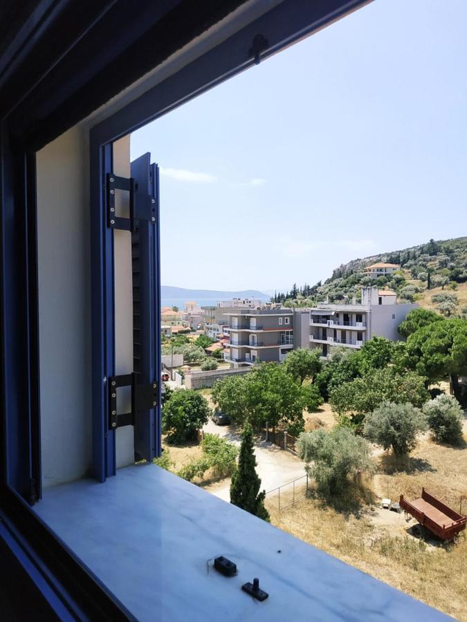 Maria Guesthouse Aliveri Bagian luar foto