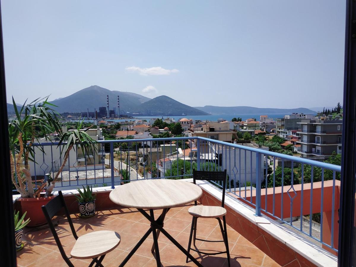 Maria Guesthouse Aliveri Bagian luar foto