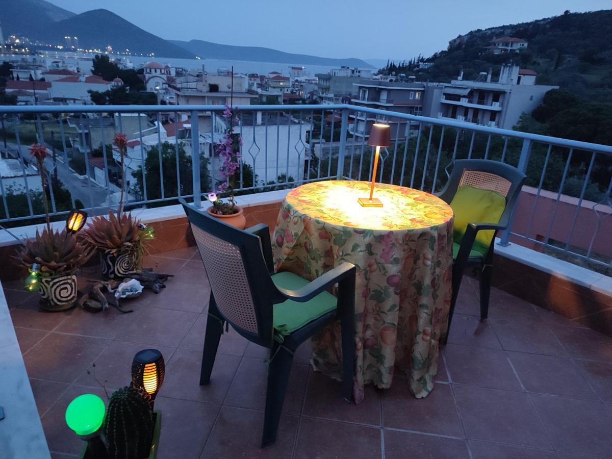 Maria Guesthouse Aliveri Bagian luar foto